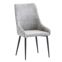 WOF Mallory Grey Fabric Dining Chair